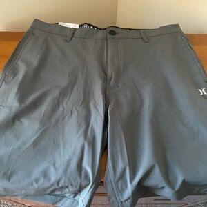 Hurley Men's Charcoal Hybrid Shorts
